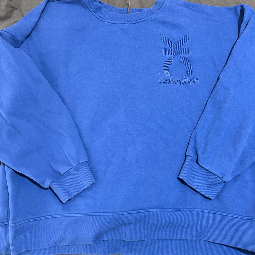Calvin Klein Royal Blue Crewneck